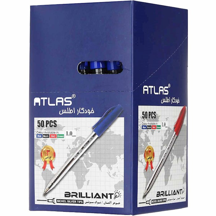 خودکار اطلس کد pkht-001-1 بسته 100 عددی