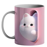 ماگ طرح گربه کد 110