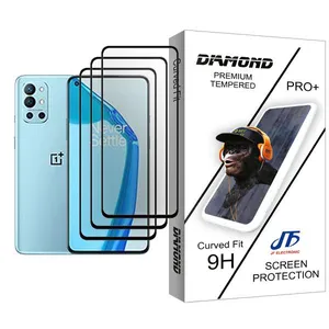 JF Diamond Glass MIX003 Screen Protector For OnePlus 9R Pack Of 3