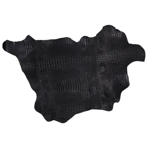 چرم طبیعی مدل چرم بزی کورکودیل مدل 02G015C