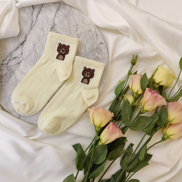 جوراب زنانه ال سون مدل خرس کد PH657.51 -  - 3