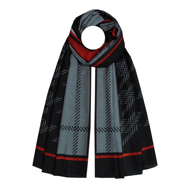 شال زنانه آنالیا مدل نخی دور دوخت بهاره کد 9098