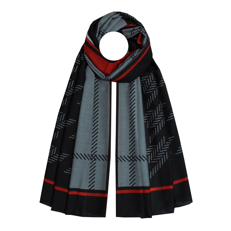 شال زنانه آنالیا مدل نخی دور دوخت بهاره کد 9098