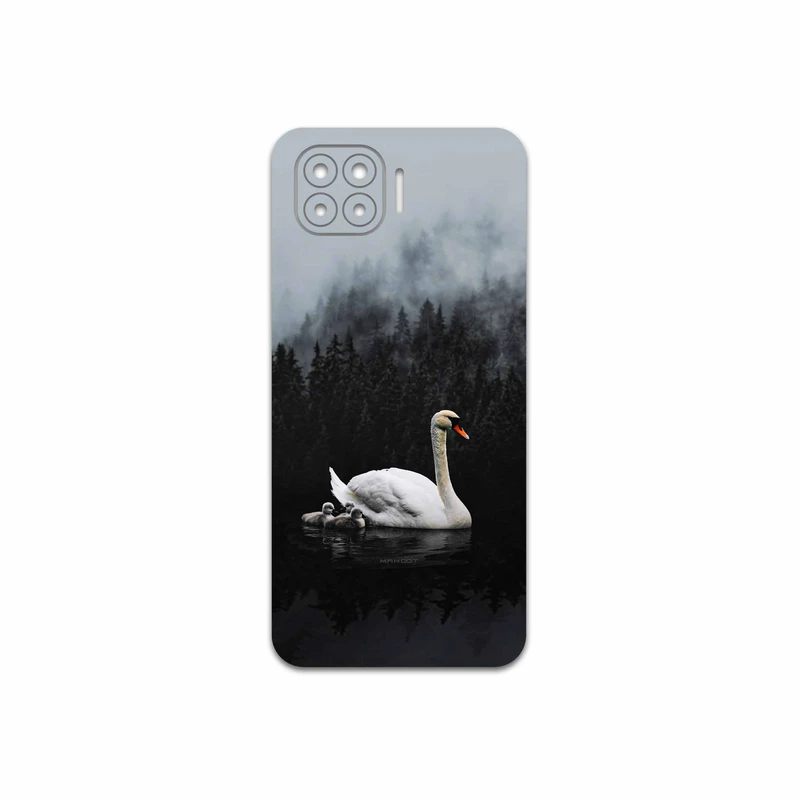 برچسب پوششی ماهوت مدل Swan-Lake مناسب برای گوشی موبایل اپو A93