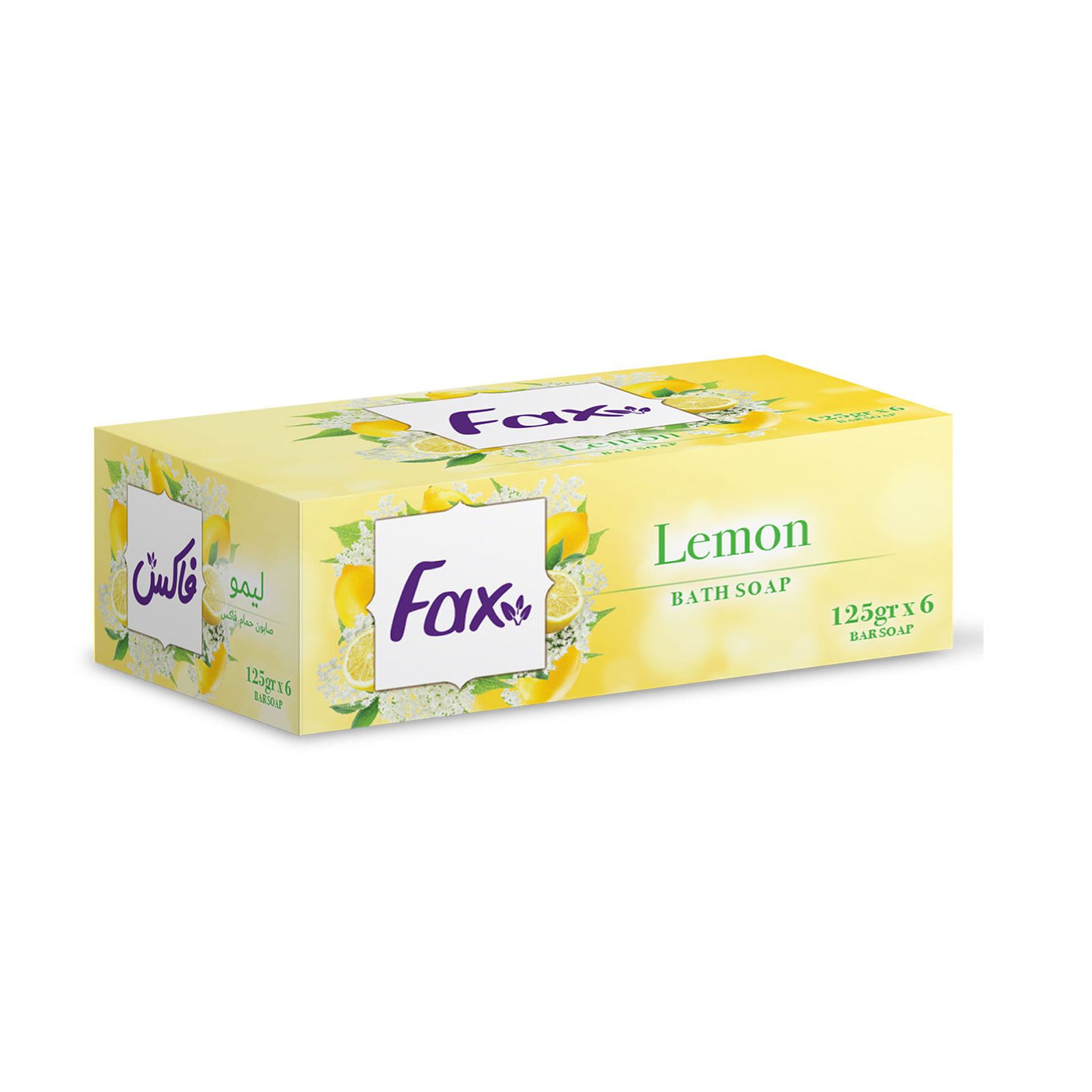 صابون شستشو فاکس مدل Lemon تحت لیسانس وزن 125 گرم مجموعه 2 عددی -  - 2