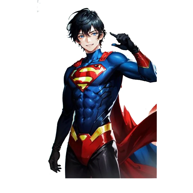 استیکر لپ تاپ و موبایل مدل سریال طرح سوپرمن لیگ عدالت دی سی Superman Justice League DC کد 4903
