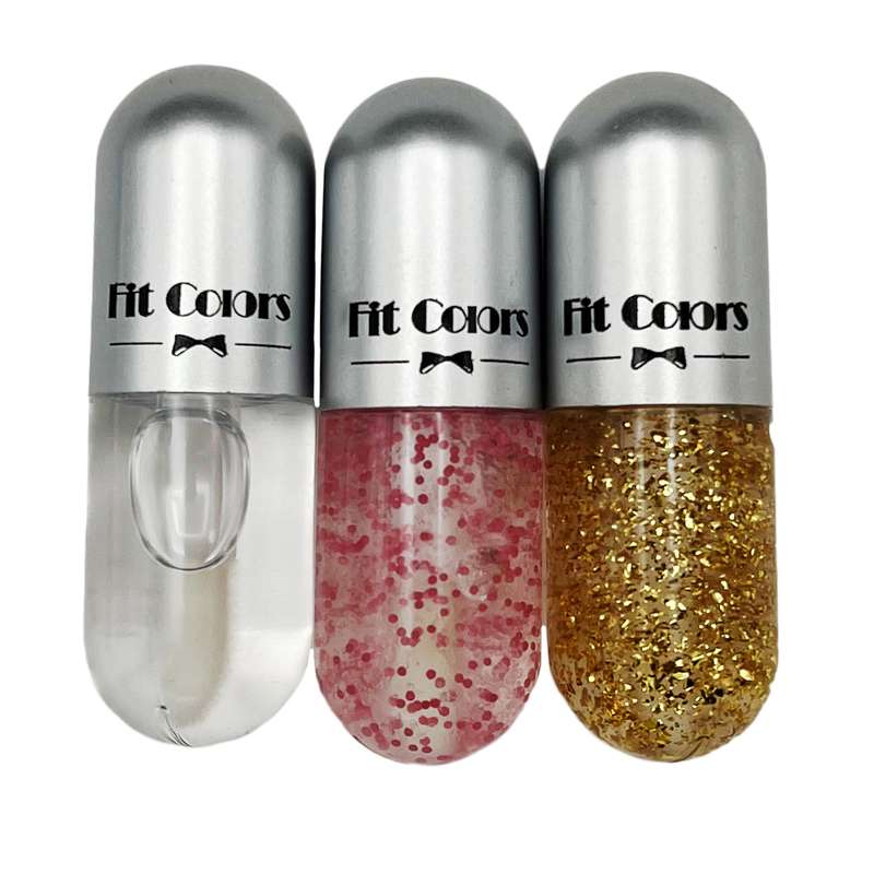 برق لب فیت کالر مدل کپسولی بسته 3 عددی