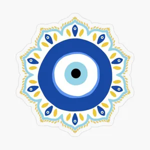 استیکر مدل چشم و نظر کد 2655
