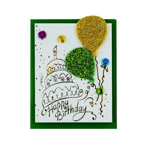 کارت پستال مدل تبریک تولد بادکنکی کد KP12