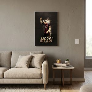 تابلو شاسی گالری دیکوماس طرح لیونل مسی کد Messi DMS-T123