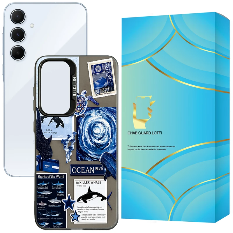 کاور قاب گارد لطفی مدل SOCOCEN مناسب برای گوشی موبایل سامسونگ Galaxy A55 5G