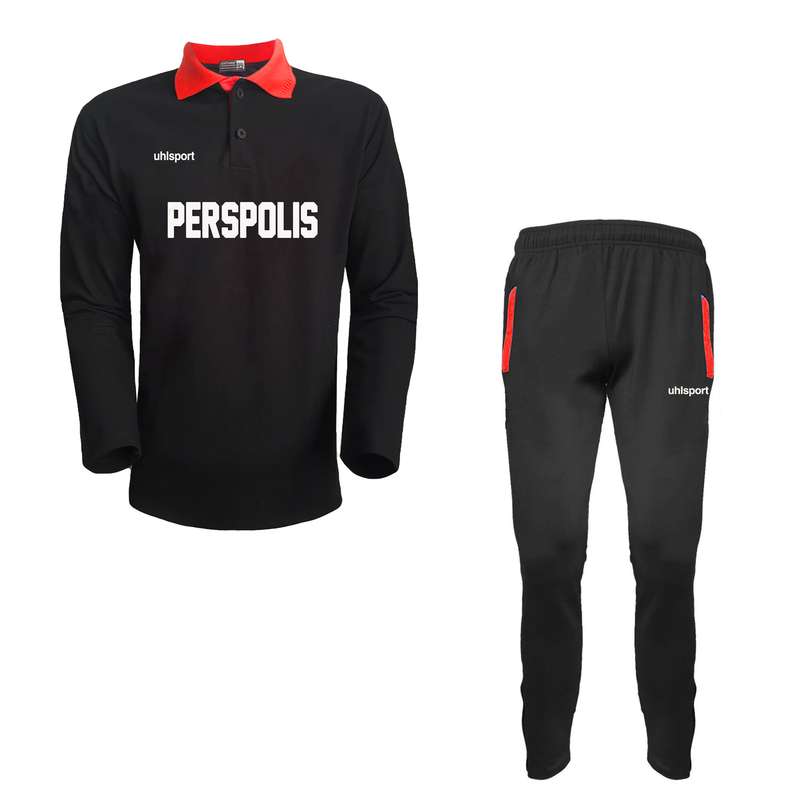 ست پولوشرت و شلوار ورزشی مردانه مدل پرسپولیس P00230
