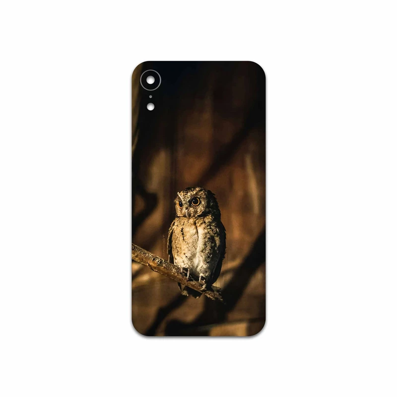 برچسب پوششی ماهوت مدل Owl مناسب برای گوشی موبایل اپل iPhone XR