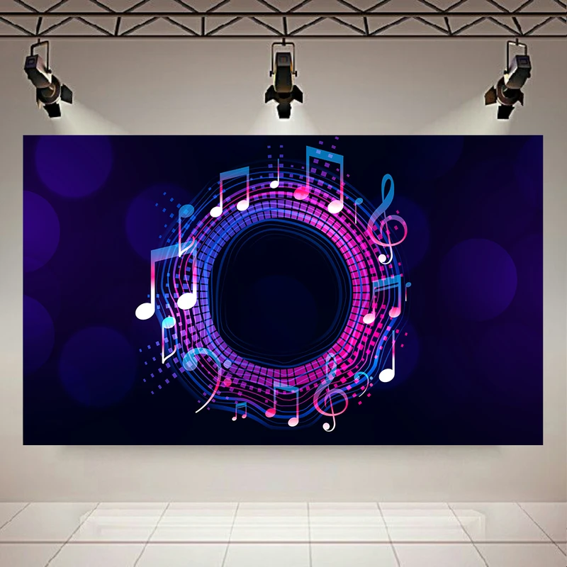 استیکر طرح ملودی درخشان مدل نئون کد PD20575