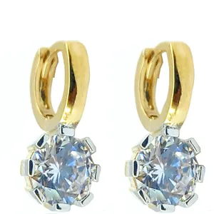 گوشواره دخترانه ژوپینگ مدل نگین مدل 1629