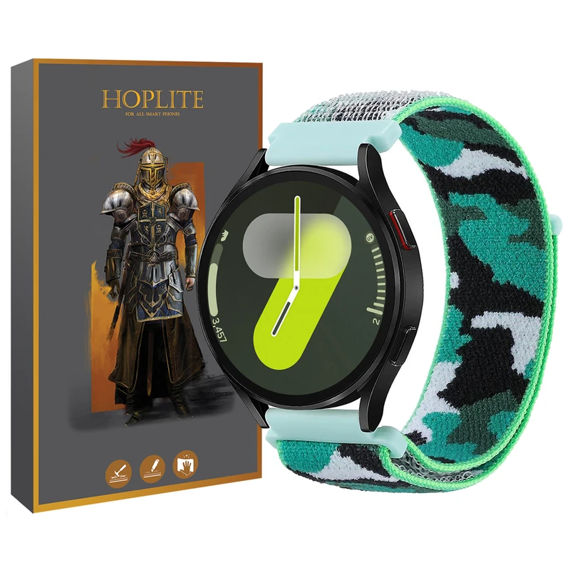 بند هاپلایت مدل Nylon Army HL مناسب برای ساعت هوشمند سامسونگ Galaxy Watch FE