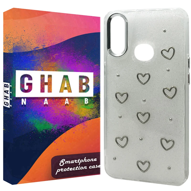 کاور قاب ناب مدل resin طرح قلب مناسب برای گوشی موبایل سامسونگ Galaxy A10s