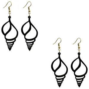 گوشواره زنانه هانستو مدل E2-049 مجموعه دو عددی