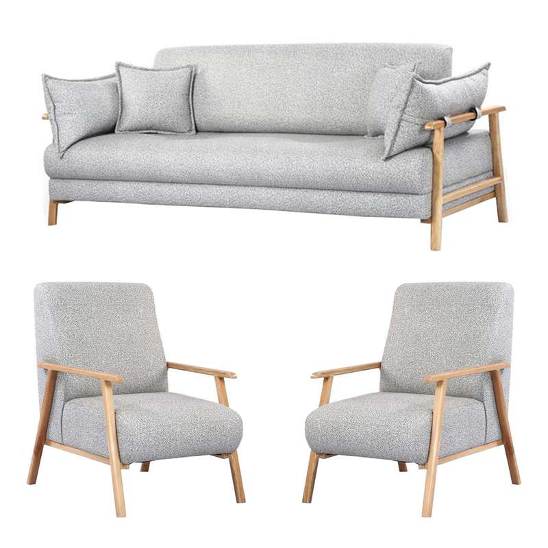 مبل تختخواب شو پنج نفره صنعت آدلی مدل مینیمال