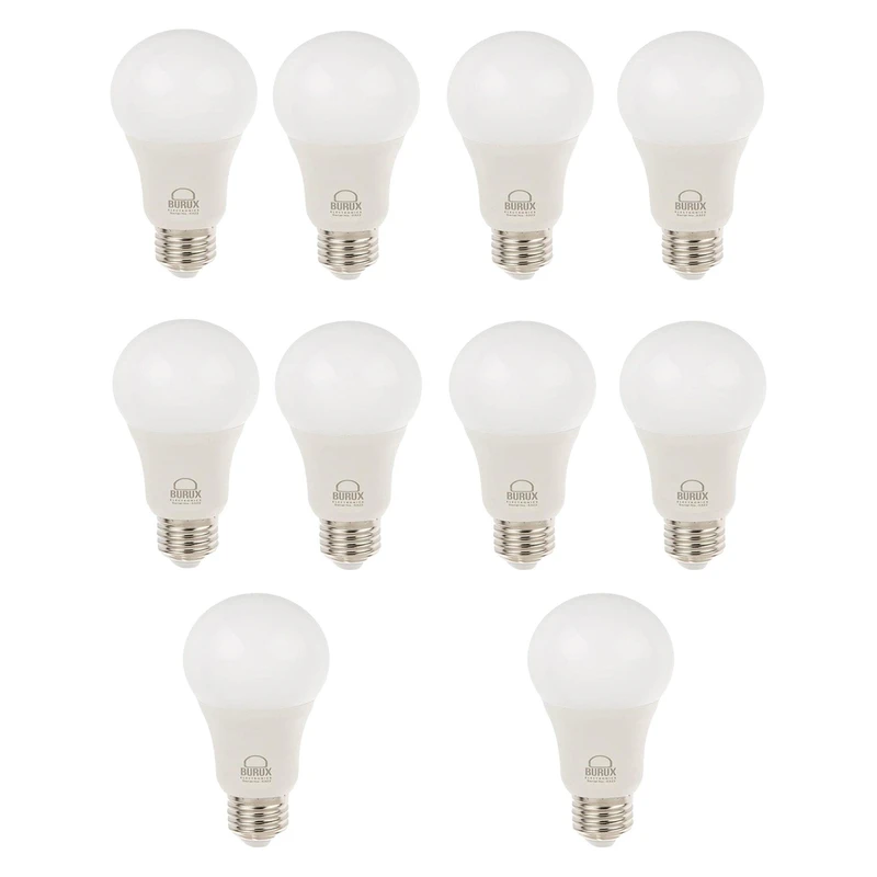 لامپ LED بروکس 10 وات مدل A60 پایه E27 بسته 10 عددی