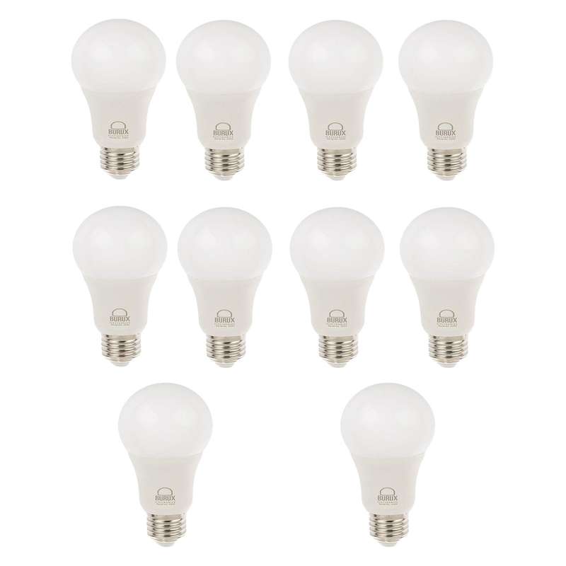 لامپ LED بروکس 10 وات مدل A60 پایه E27 بسته 10 عددی