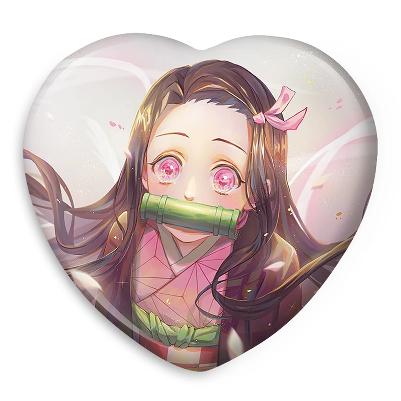 پیکسل خندالو طرح کامادو نزوکو انیمه شیطان کش مدل قلبی کد 11455