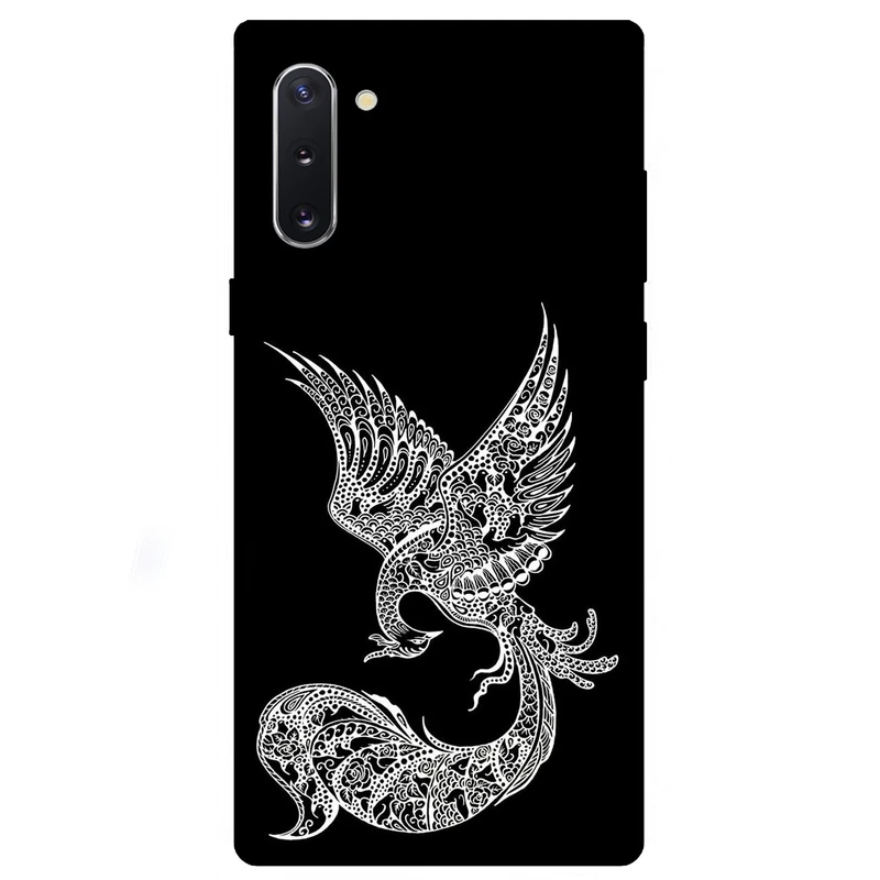 کاور مگافون طرح ققنوس مدل 1629 مناسب برای گوشی موبایل سامسونگ Galaxy Note 10