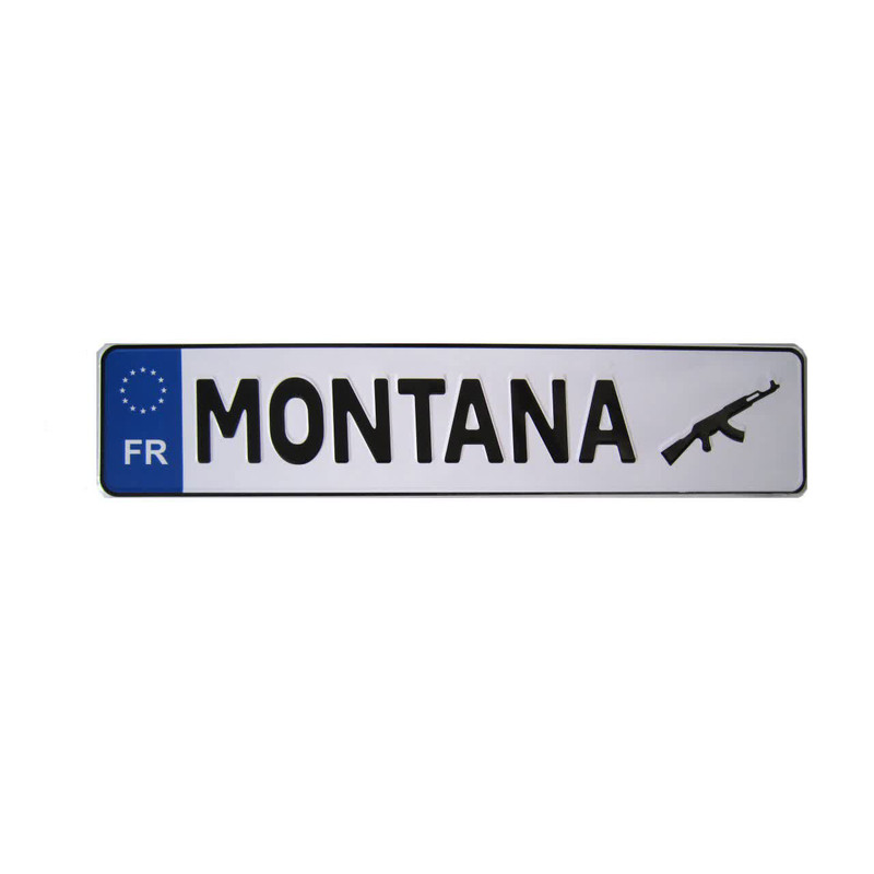 پلاک خودرو طرح MONTANA کد 120