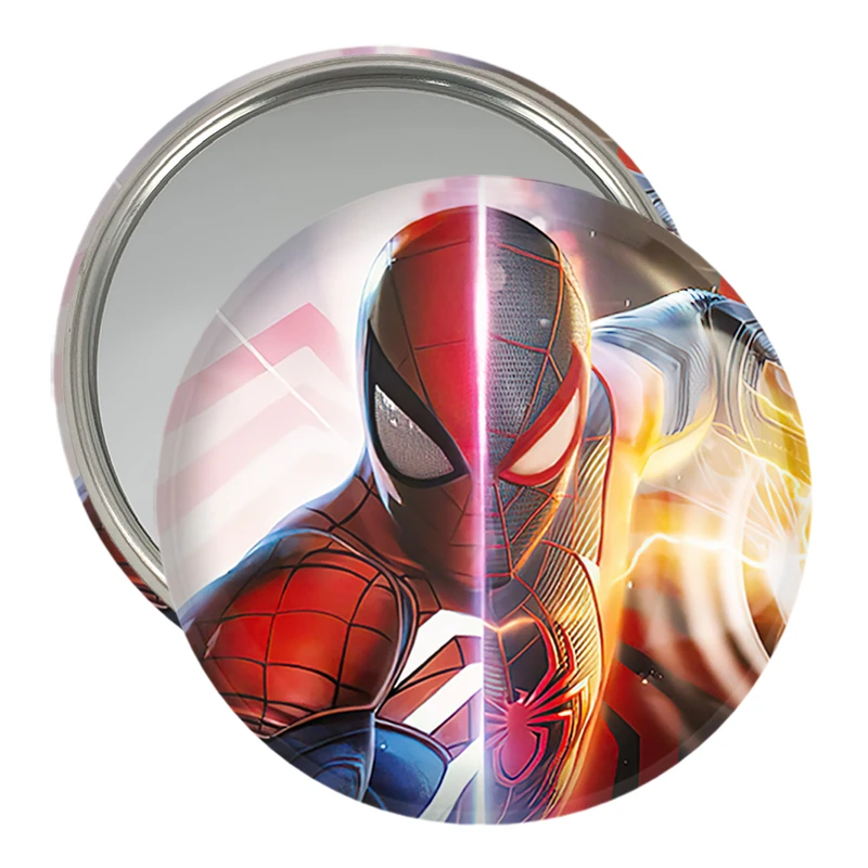 آینه جیبی خندالو مدل  مایلز مورالز و پیترپارکر مردعنکبوتی کد 30838