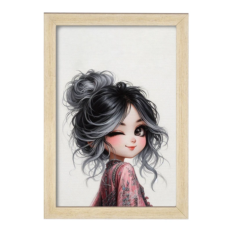 تابلو خندالو مدل دخترانه کد F2247