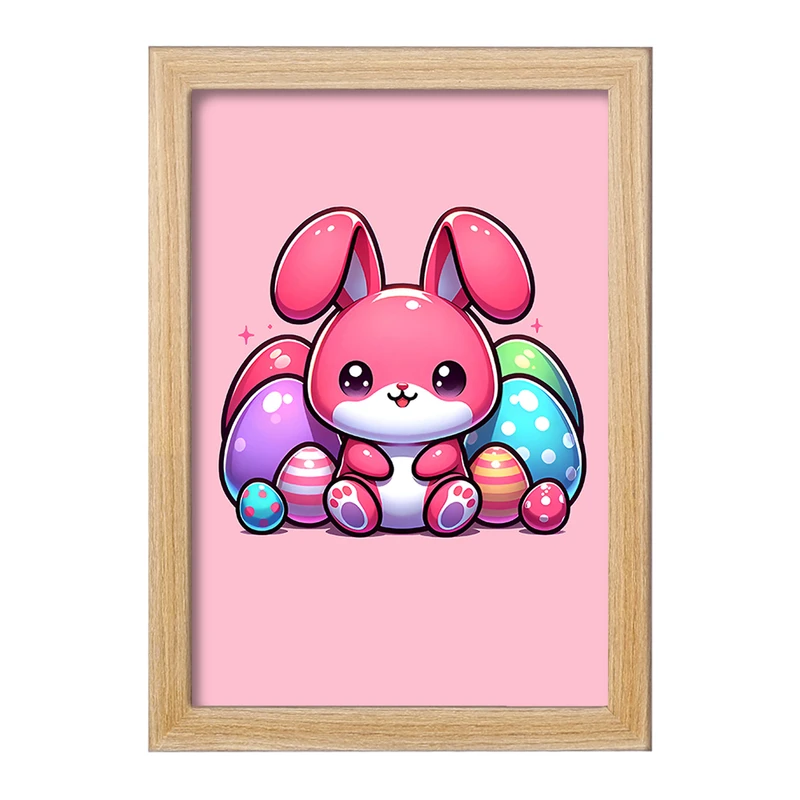 تابلو خندالو مدل خرگوش کیوت کد F7724
