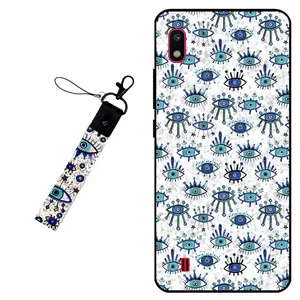 Megafone Devil eye 6464 Cover for Samsung Galaxy A10 With Wrist strap