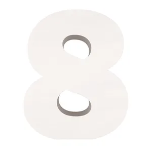 ماکت دکوری طرح حروف برجسته کد 8