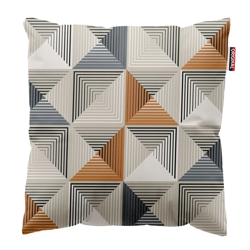 کوسن پاد آفرین مدل مینیمال فانتزی کد PK302112 سایز 30*30 سانتی متر