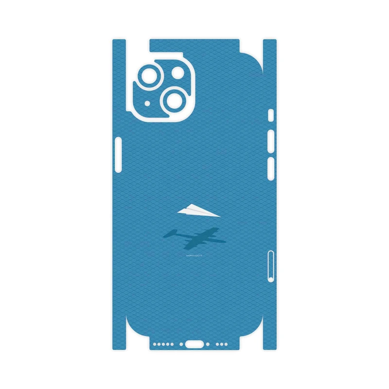 برچسب پوششی ماهوت مدل Minimal Paper Airplane-FullSkin مناسب برای گوشی موبایل اپل iPhone 15