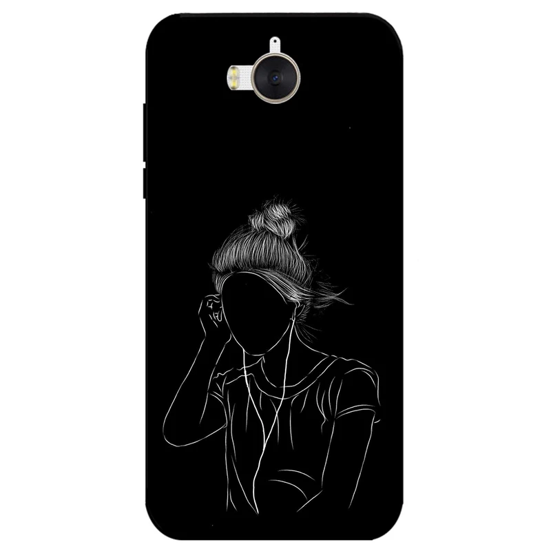 کاور مگافون طرح مینیمال مدل 1858 مناسب برای گوشی موبایل هوآوی Y6 2017 