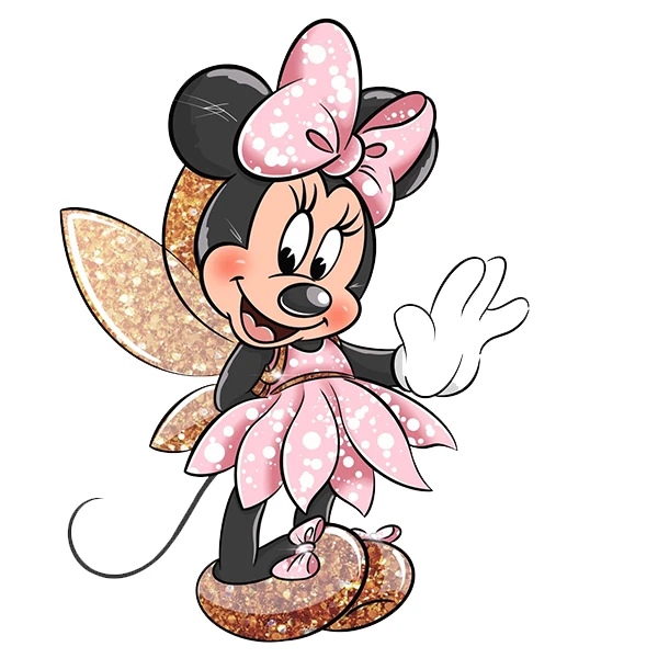  استیکر پارچه و لباس پاد آفرین طرح میکی موس کد 4052