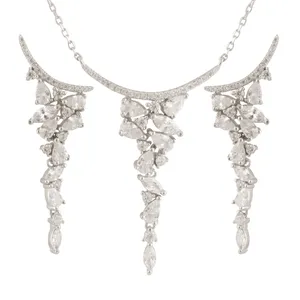 نیم ست نقره زنانه مدل M3252