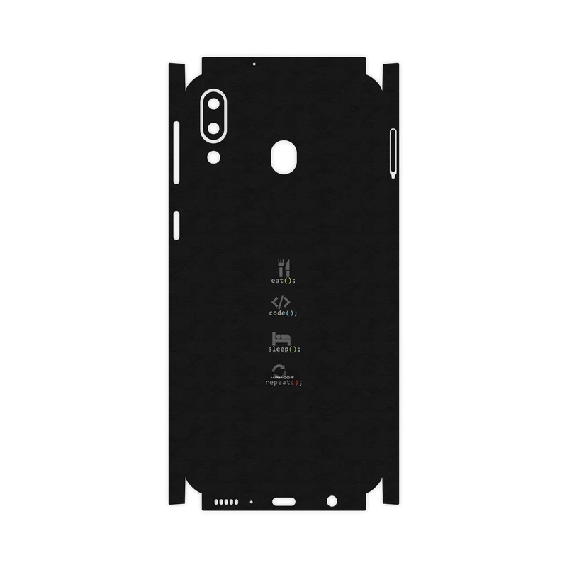 برچسب پوششی ماهوت مدل Programming 2-FullSkin مناسب برای گوشی موبایل سامسونگ Galaxy M20