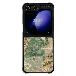 AKAM AMC-WSGZFLIP5-GREEN-23 Cover For Samsung Galaxy Z Flip 5