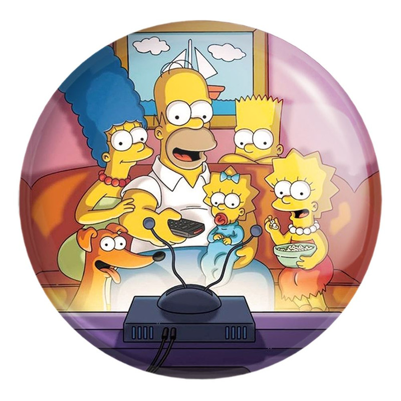 پیکسل خندالو طرح سیمپسون ها The Simpsons کد 3369 مدل بزرگ