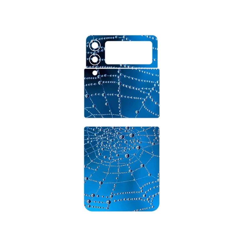برچسب پوششی ماهوت مدل Spider web مناسب برای گوشی موبایل سامسونگ Galaxy Z Flip3 5G