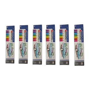 مداد رنگی آدمیرال مدل MDF مجموعه 6 عددی