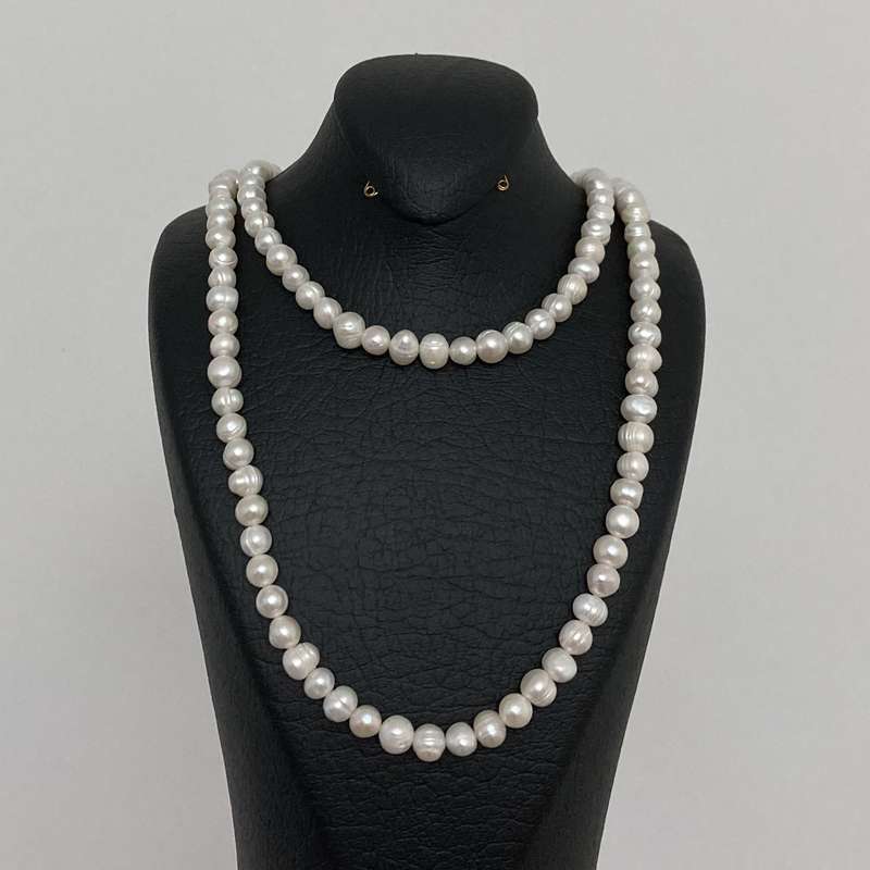 گردنبند نقره زنانه الماسین آذر مدل 120cm