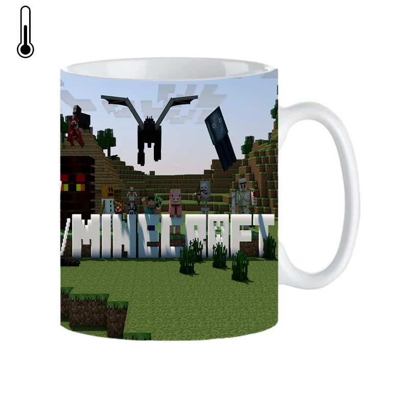 ماگ حرارتی طرح minecraft کد 394