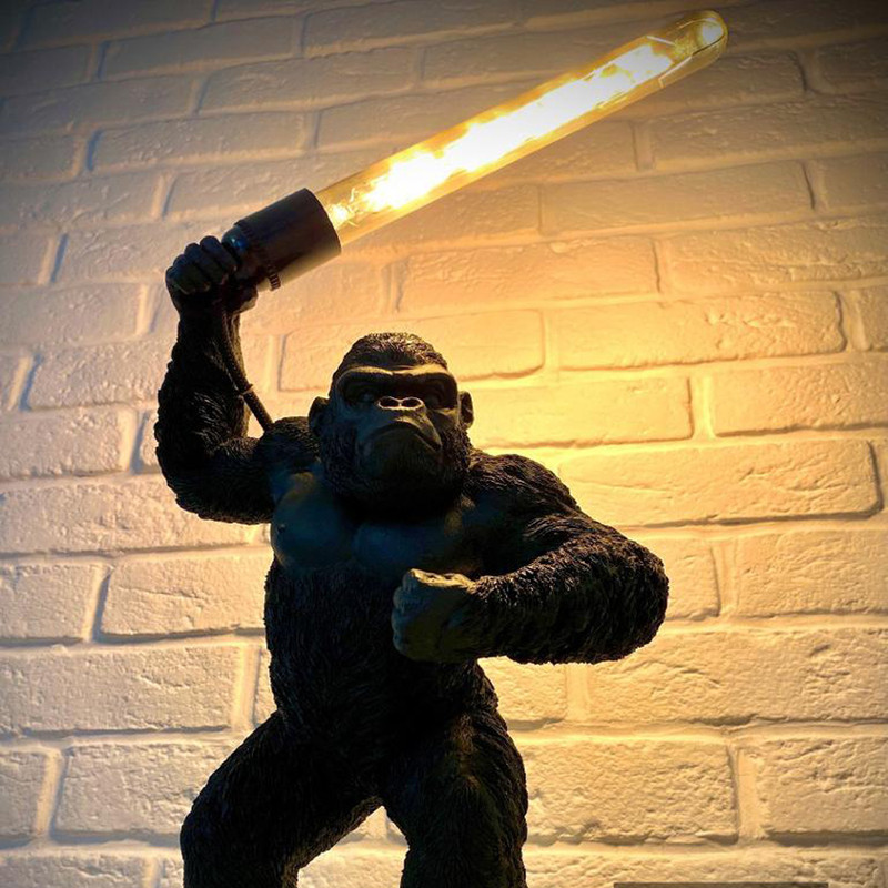 آباژور رومیزی مدل گوریل کد DEC-GORILLA-808