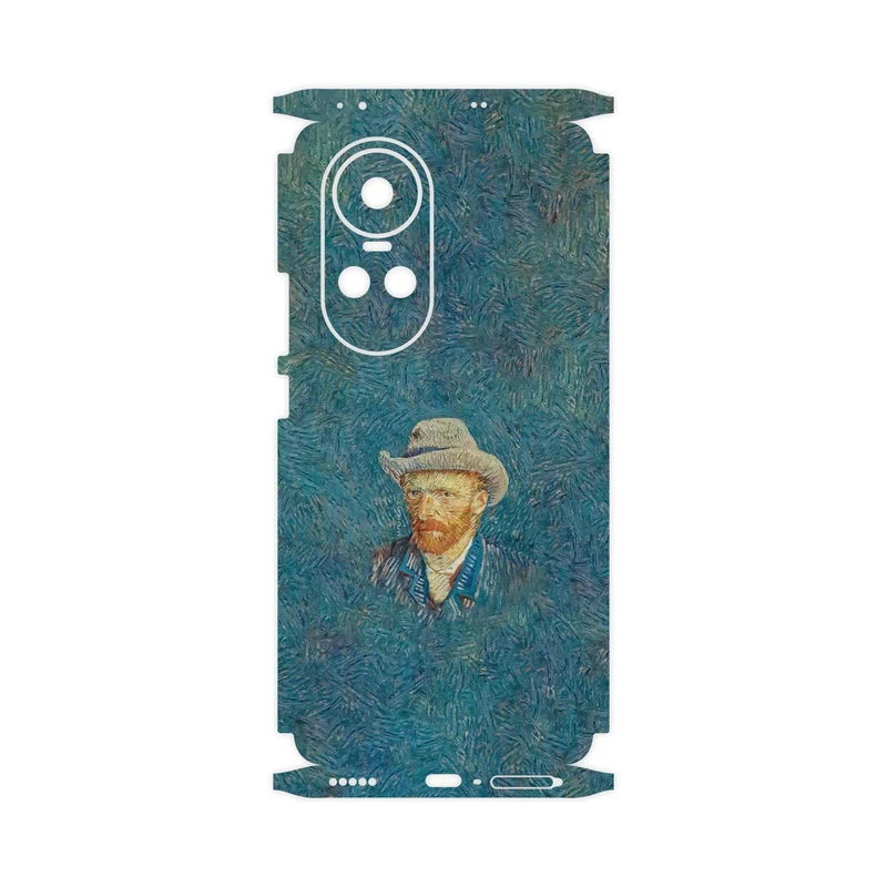 برچسب پوششی ماهوت مدل Self portrait with a gray felt hat-FullSkin مناسب برای گوشی موبایل اپو Reno 10 5G