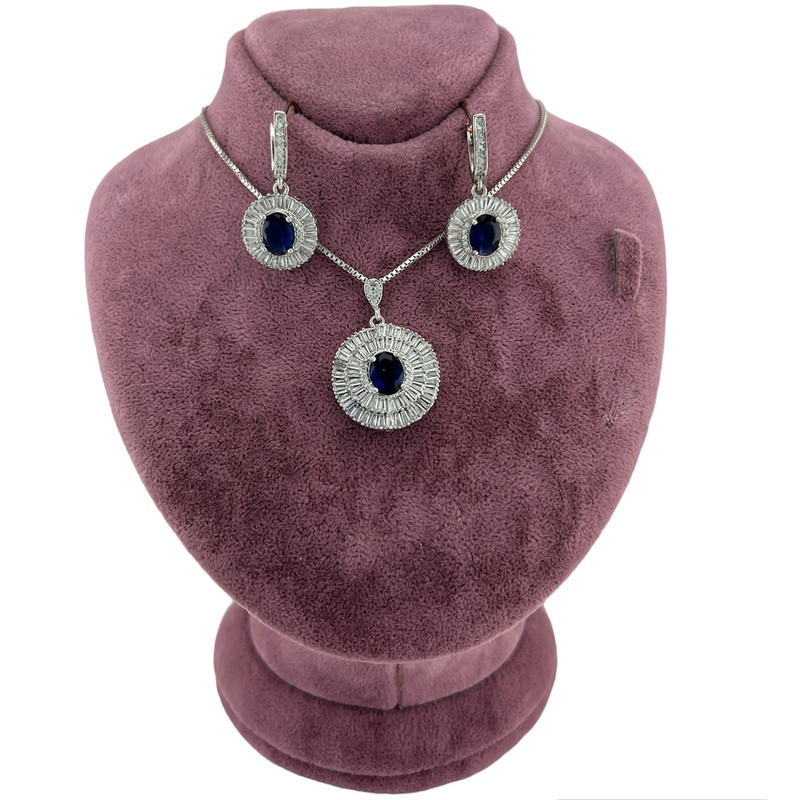 نیم ست نقره زنانه مدل ونوس