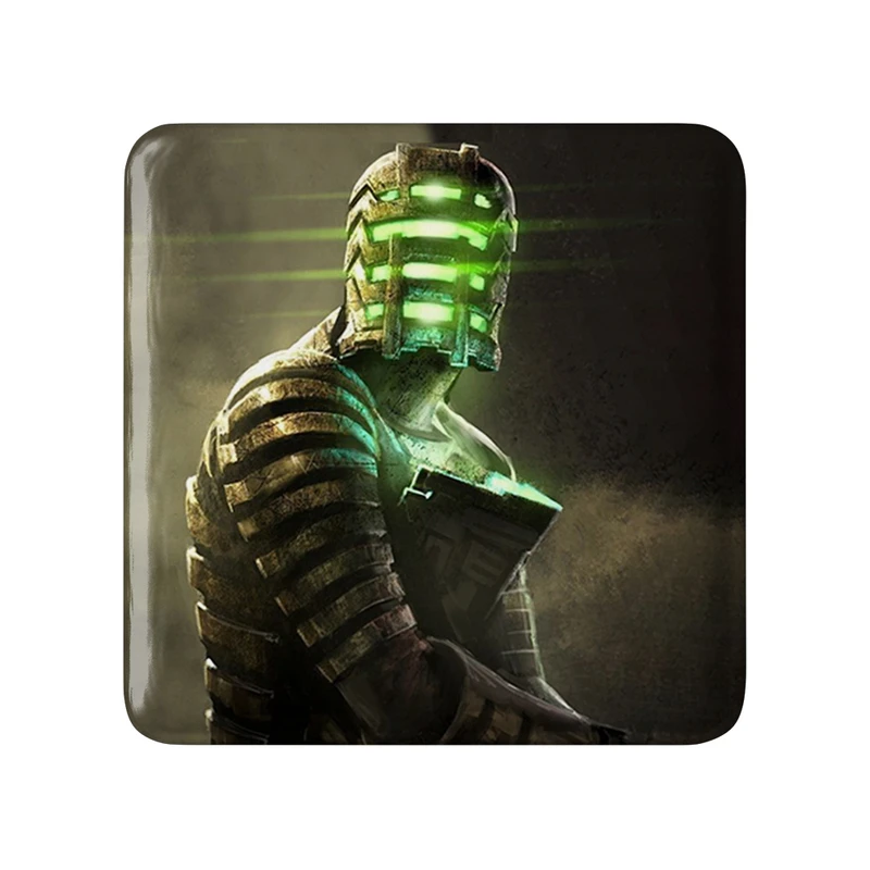 مگنت خندالو طرح بازی دد اسپیس (Dead Space) مدل مربعی کد 35058
