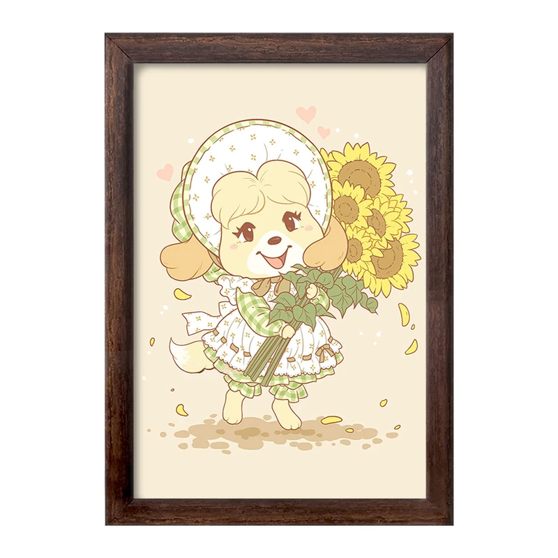 تابلو خندالو طرح بازی انیمال کراسینگ (Animal Crossing) کد 32670